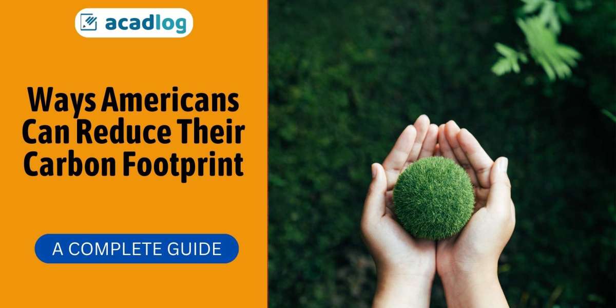 Ways Americans Can Reduce Their Carbon Footprint