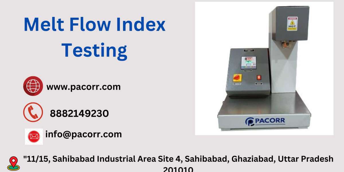 Why Every Polymer Manufacturer Needs a Melt Flow Index Tester